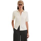 Blouse - Effen - Klassieke Blouse - Kwartmouw - Normale Pasvorm