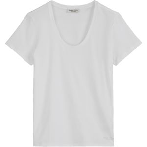 T-shirt - Effen - Jersey - Ronde Hals - Kwartmouw - Losse Pasvorm