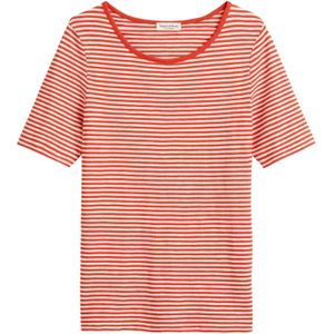 Marc O'Polo - T-shirt - Oranje - Regular Fit