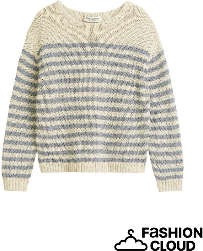 Marc O'Polo - Broek - J18 stripe / na - Vrouwen