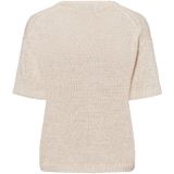 Gebreide Trui - Effen - Knitwear - Lange Mouw - Slanke Pasvorm