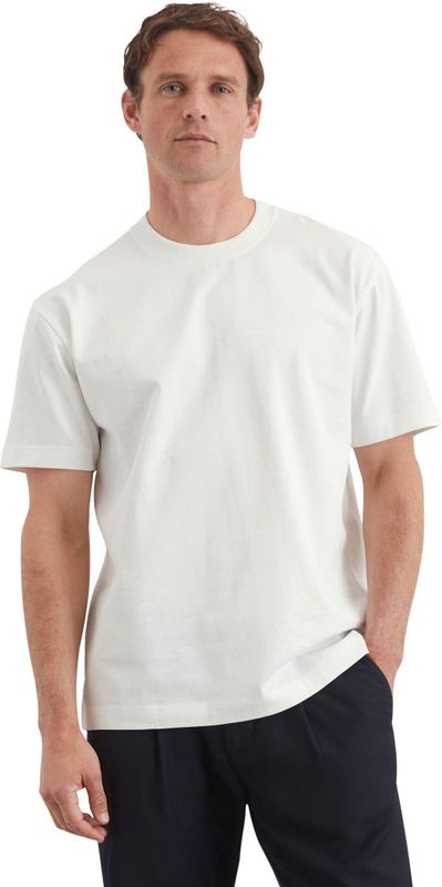 Marc O'Polo - T-Shirt - Egg White - Heren