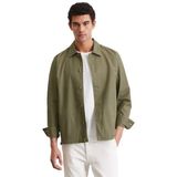 Overshirt mit Bauernkragen, seitlichen Nahttaschen, geradem Saum Marc O'Polo