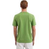 T-shirt - Logoprint - Ronde Hals - Jersey - Normale Pasvorm - Kwartmouw