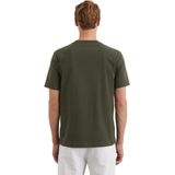 T-shirt - Logoprint - Ronde Hals - Jersey - Normale Pasvorm - Kwartmouw