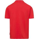 Marc O'Polo - Polo - Katoen-Linnenmix - Met Landelijke Halskraag