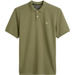 Marc O'Polo - Poloshirt - Effen - Katoen - Regular Fit - Korte Mouwen