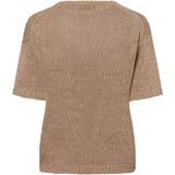 Marc O'Polo - Trui - Donkerbeige - Knitwear - Ronde Hals
