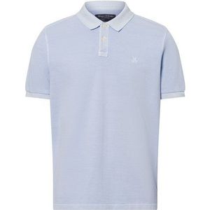 Marc O'Polo Poloshirt Faded Starlight Blauw