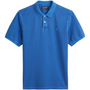 Poloshirt - Effen - Katoen - Normale Pasvorm - Kwartmouw