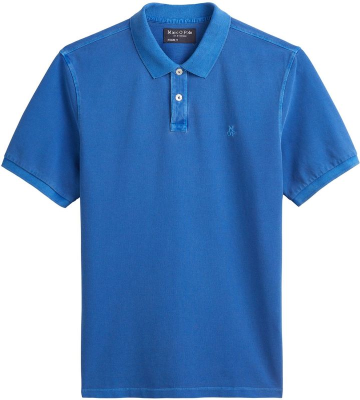 Poloshirt - Effen - Katoen - Normale Pasvorm - Kwartmouw