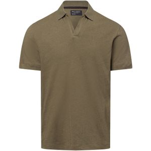 Marc O'Polo - Regular Fit - Poloshirt - Olijfgroen - Korte Mouw