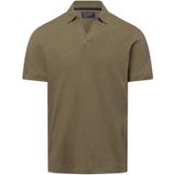 Marc O'Polo regular fit polo, heren poloshirt korte mouw, olijfgroen