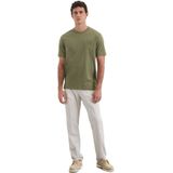 Marc O'Polo - T-shirt - Effen - Katoen - Regular Fit - Ronde Hals