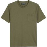 Marc O'Polo - T-shirt - Effen - Katoen - Regular Fit - Ronde Hals