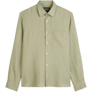 MARC OPOLO - Linnen Overhemd - Lichtblauw - 100% Linnen