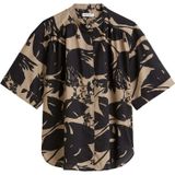 Marc O'Polo - Damesblouse - Meerkleurig - Regular Fit - 100% Biologisch Katoen