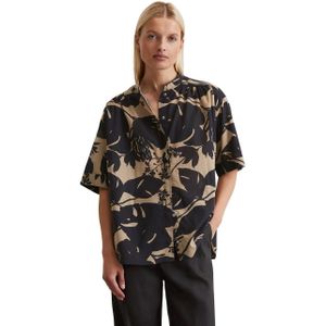 Marc O'Polo - Damesblouse - Meerkleurig - Regular Fit - 100% Biologisch Katoen