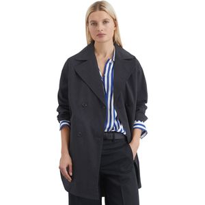 Marc O'Polo - Trench Cape - Effen - Katoenmix