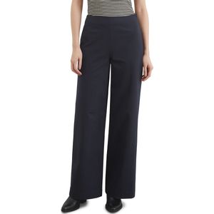 Harembroek - Thunder Blue - Katoen/Polyamide/Elastaan - Hoog Taillehoogte