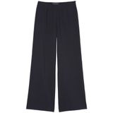 Harembroek - Thunder Blue - Katoen/Polyamide/Elastaan - Hoog Taillehoogte