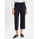 Harembroek - Thunder Blue - Katoen/Polyamide/Elastaan - Hoog Taillehoogte