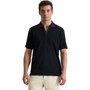 Regular fit poloshirt van badstof van katoen