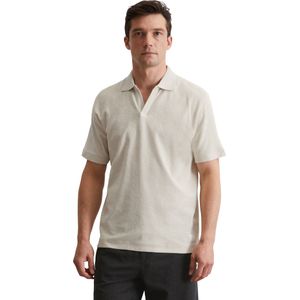 Marc O'Polo Poloshirt Riva Terry Cloth Ecru - Größe L