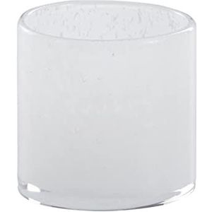 Jotex Boss Windlicht/theelichthouder, wit, 8,5 cm