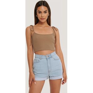 NA-KD - Denim Vrouwen Jeans - Blue