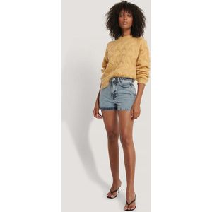 NA-KD Jeans - Light Blue - Denim