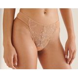 Na-KD - Kanten String - Skin - Mid Rise Classic Lace Thong