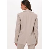 Msch Copenhagen - Slit Blazer - Beige - Dames