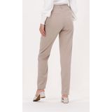 NA-KD - Slim Fit - Broek - Donker Beige - Hoge Taille