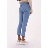 NA-KD Button Up Skinny Jeans Jeans Dames - Broek - Blauw