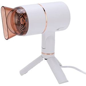 Föhn Handsfree met beugel, groot luchtvolume 800W Nominaal vermogen Desktop Föhn met statief voor vrouwen voor huishoudens