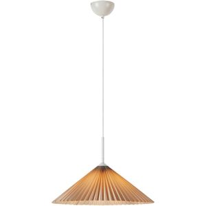 Markslojd hanglamp Plisado 108710 hanglamp zwis 1x40W E27 beige/wit