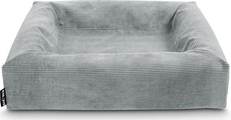 Bia Bed - Rib Hoes Hondenmand - Grijs - Bia-2 - 60X50X12,5 cm