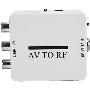 Video-adapter, installatie Eenvoudige video-omzetter Licht van gewicht Laag stroomverbruik RF-frequentie 67,25 MHz en 61,25 MHz voor thuis