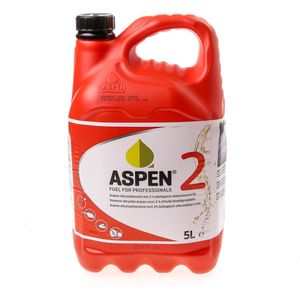 Aspen - 2 FRT - 5 Liter - Schone Alkylaatbenzine voor Tweetaktmotoren