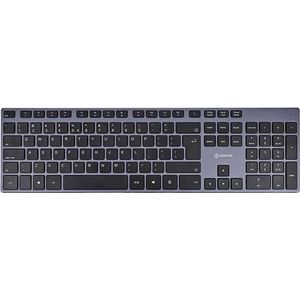 Voxicon - Wireless Slim Metal Keyboard 295WL - Toetsenbord - Grijs - Draadloos