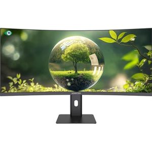 Voxicon O34QHDCE - Ergonomische Monitor - 34 inch - 3440 x 1440 pixels - VA - 21:9 - 165Hz