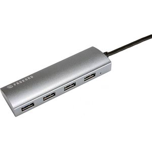 Prokord - Usb-c To Hub 4-port - 3.0 Usb 3.2 Gen 1 - Type-c Usb 3.2 Gen 1