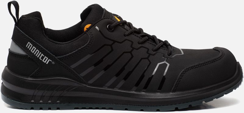 Monitor - Micro - Veiligheidsschoen - Zwart - Composiet Neus - Metaalvrij