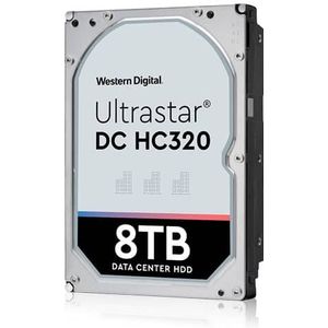 WD Ultrastar DC HC3208TB HDD SATA Ultra 4KN SE DC HC320 3,5 inch B (8 TB, 3.5"", CMR), Harde schijf