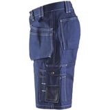 Blåkläder - 1534-1370 Short - Marineblauw - Katoen - Versterkte Achterzakken