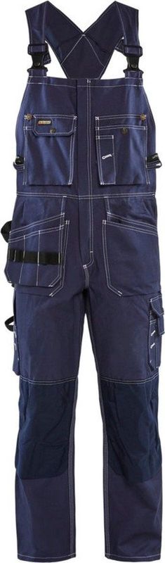 Blåkläder - Bretelbroek - Marineblauw - Werkbroek - Katoen