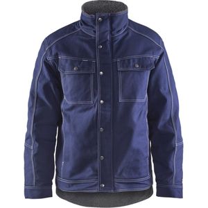 Blåkläder - 4815-1370 Winterjas - Marineblauw - Katoen - Gevoerd