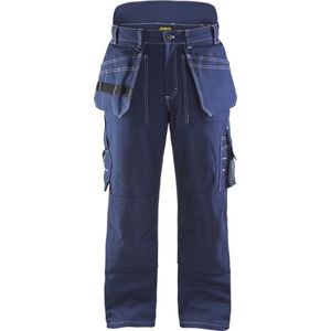 Blåkläder - Winterwerkbroek - Marineblauw - Warm Gevoerd - CORDURA Kniebeschermers