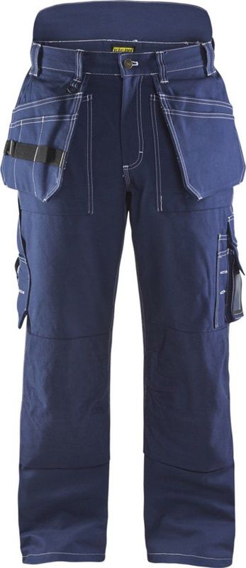 Blåkläder - Winterwerkbroek - Marineblauw - Warm Gevoerd - CORDURA Kniebeschermers